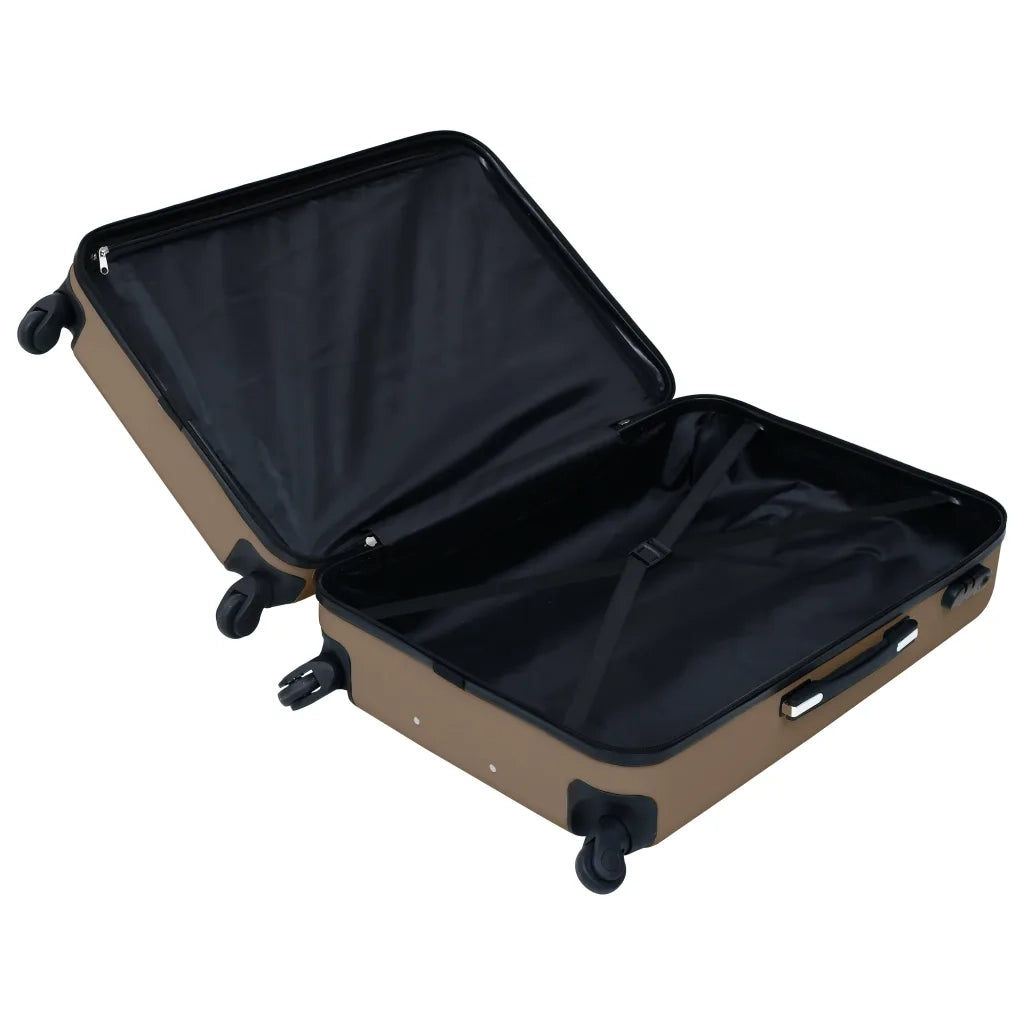 Trolley a Custodia Rigida Marrone in ABS CFW6405013