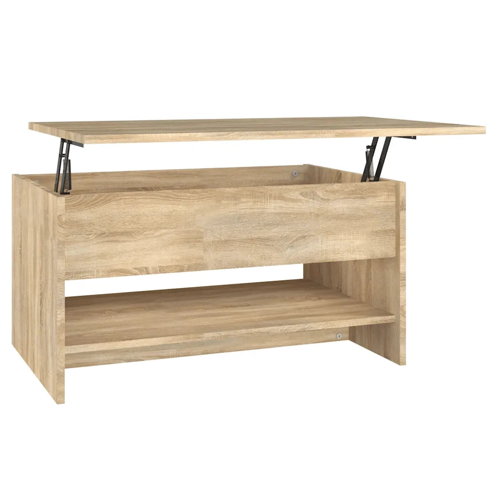 Tavolino da Salotto-Tavolino da soggiorno-Tavolo Rovere Sonoma 80x50x40 cm Legno Multistrato 527153