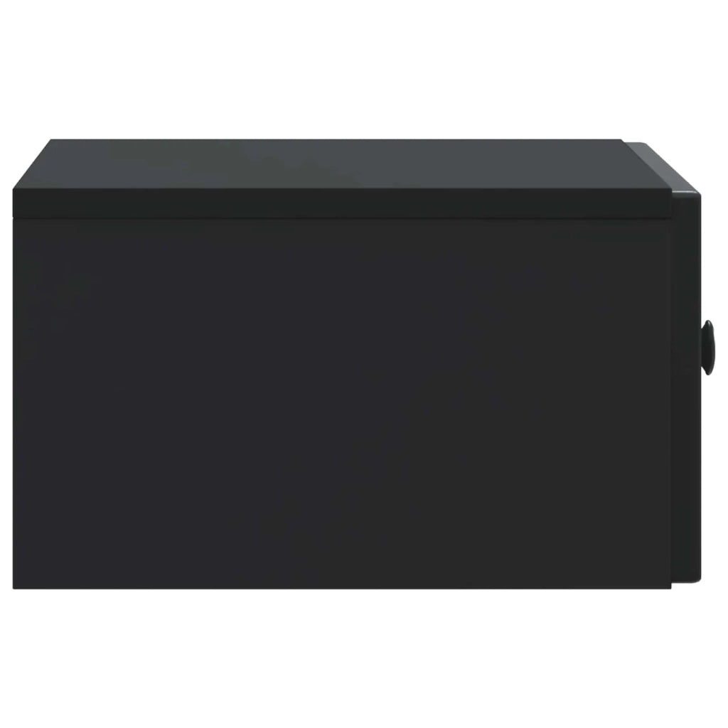 Armadio da Notte Nero 49 x 34,5 x 20 cm Legno ingegnerizzato 897937