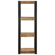 Mensola da Parete 35x35x100cm in Legno Massello di Mango Grezzo 4015935