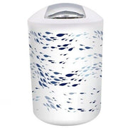 Trade Shop - Pattumiera Cestino Secchio Rifiuti Gettacarte Accessorio Bagno Pesciolini 69885 -