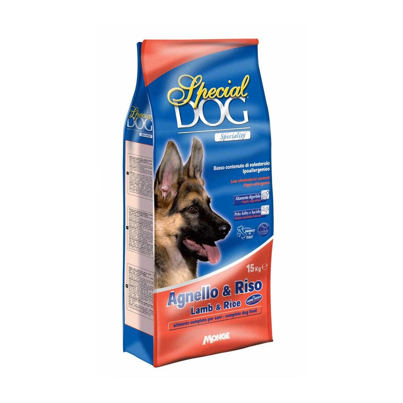 SPECIAL DOG CROCCHETTE 15 KG AGNELLO E RISO