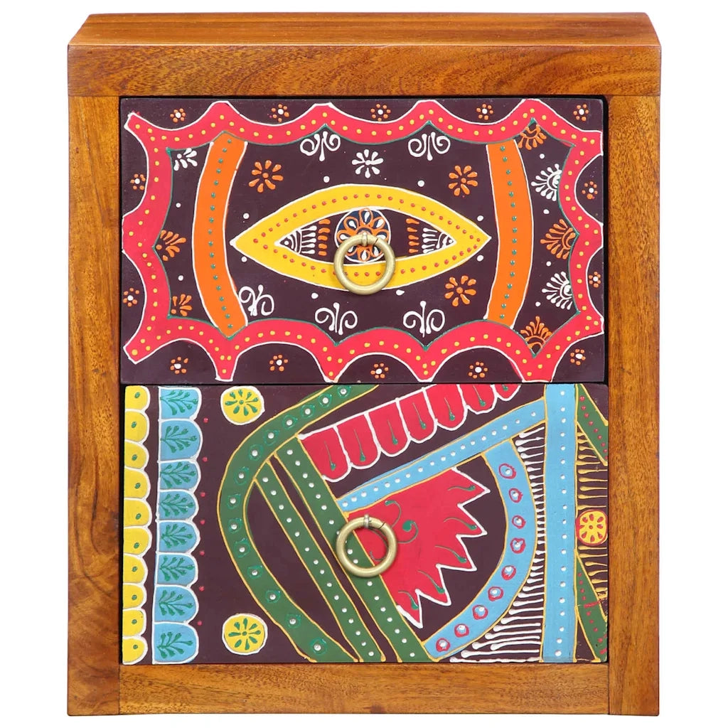 Armadio da Notte con cassetto Marrone 35 x 30 x 40 cm 4016519