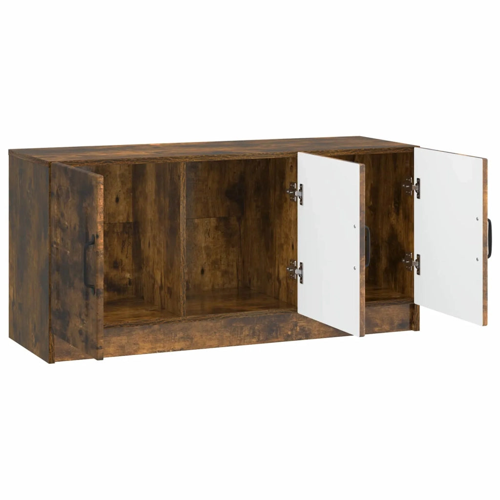 Mobile TV Rovere Fumo 99 x 34,5 x 47 cm Legno ingegnerizzato
