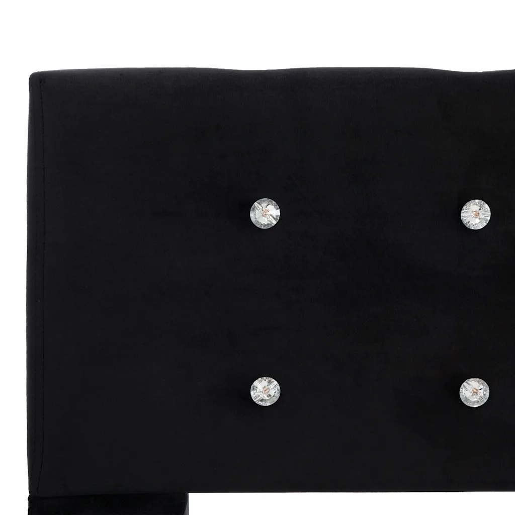 Giroletto Nero in Velluto 180x200 cm 280386