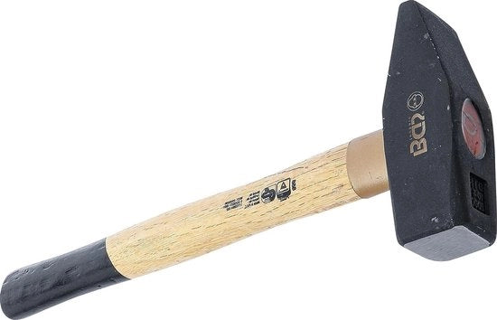Hamer in legno per lavori di carpenteria DIN 1041 2000 g - hamacchio di alta qualità per lavori di falegnameria