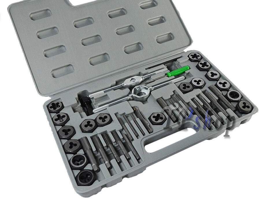 KIT FILIERA 40 PZ  MASCHI E FEMMINE KIT FILIERE 40 PZ IN VALIGIA