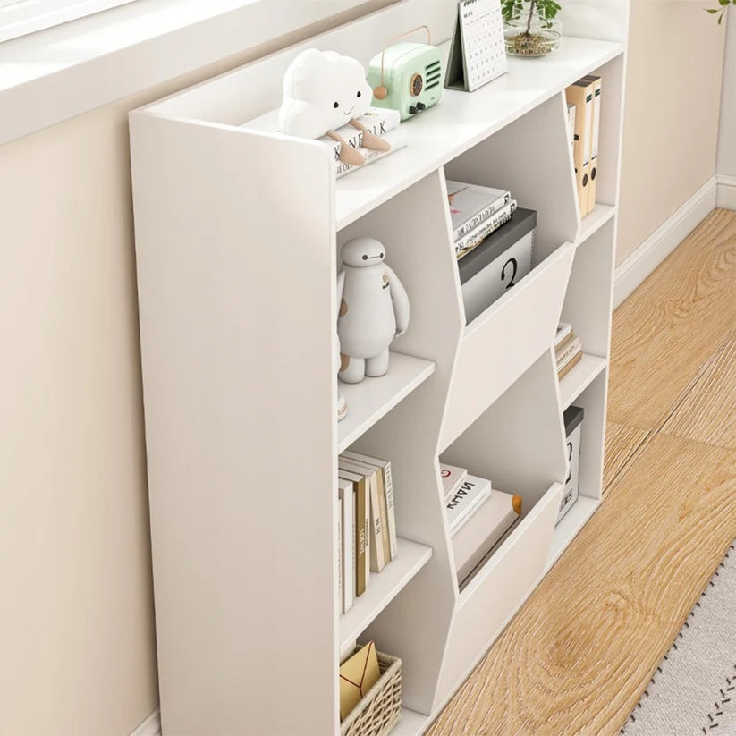 Libreria, bianca 106x30x104 cm