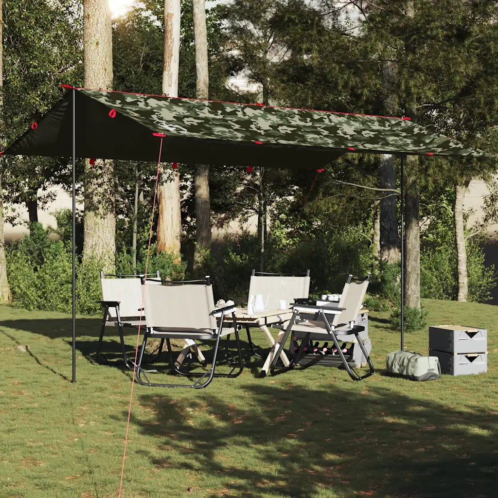 Telone da Campeggio Mimetica 506x306 cm Impermeabile 4009602