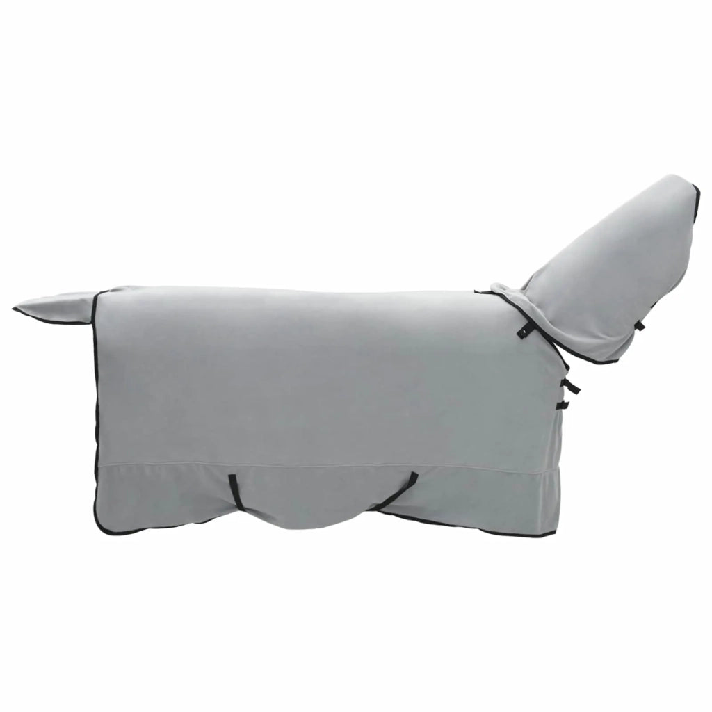 Coperta per Cavalli Grigio chiaro e rosa completo 145 cm CFW4058089
