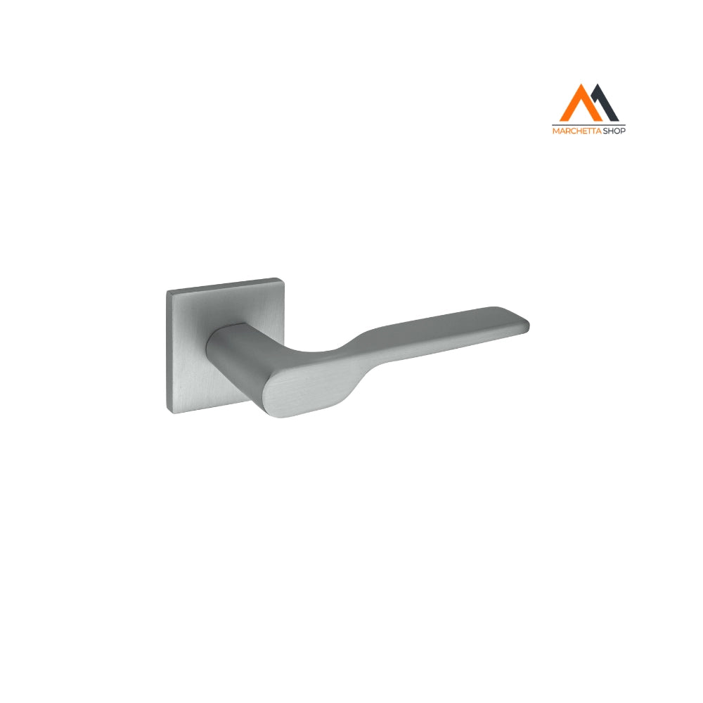 MANIGLIA ALU GREEN C/RB Q 50 F/CHIAVE CROMO SATINATO