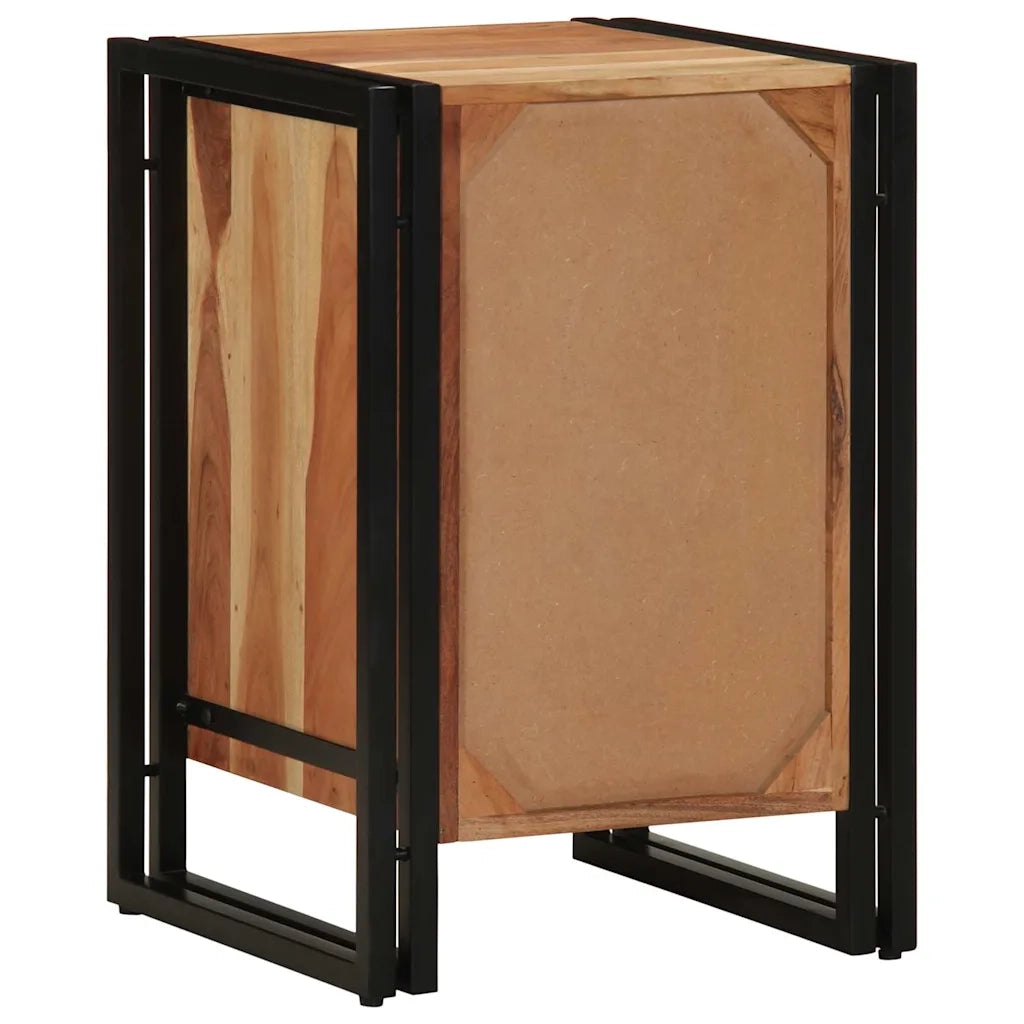 Armadio da Notte 40 x 40 x 59 cm Legno di Acacia Massello 4102731