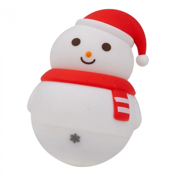 Lampada notte bimbi senza fili Pupazzo Neve RGBW 1W Mary's