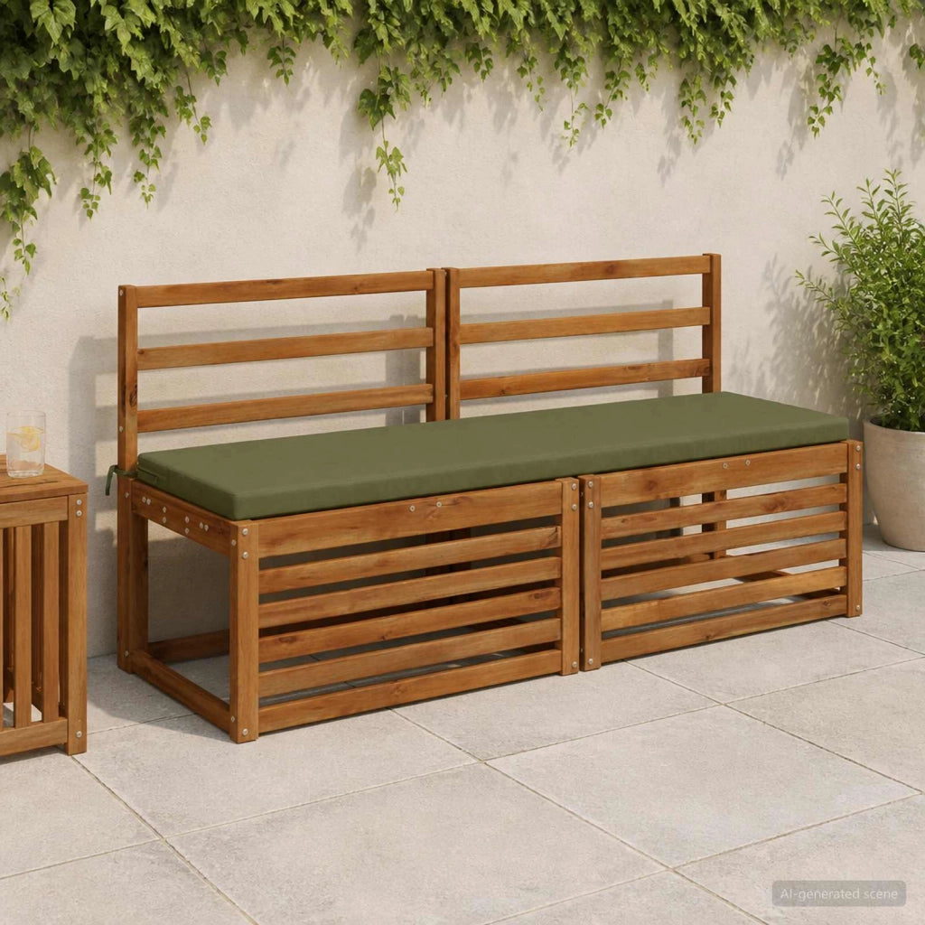 Cuscini per Panchina a 2 Pezzi SOEST 2 pz 100% Poliestere 949023