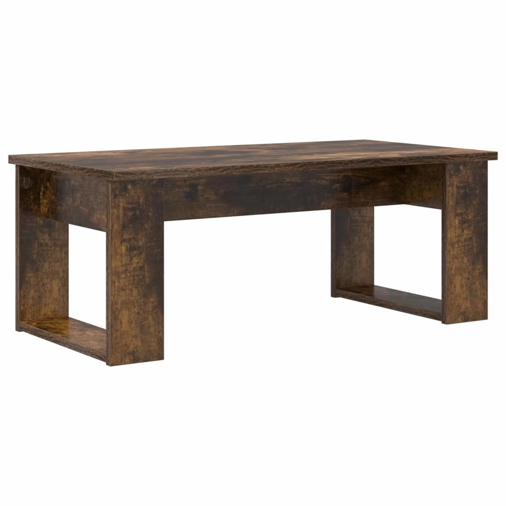Set di Tavolini da Caffè 2 pcs Rovere fumé Legno multistrato
