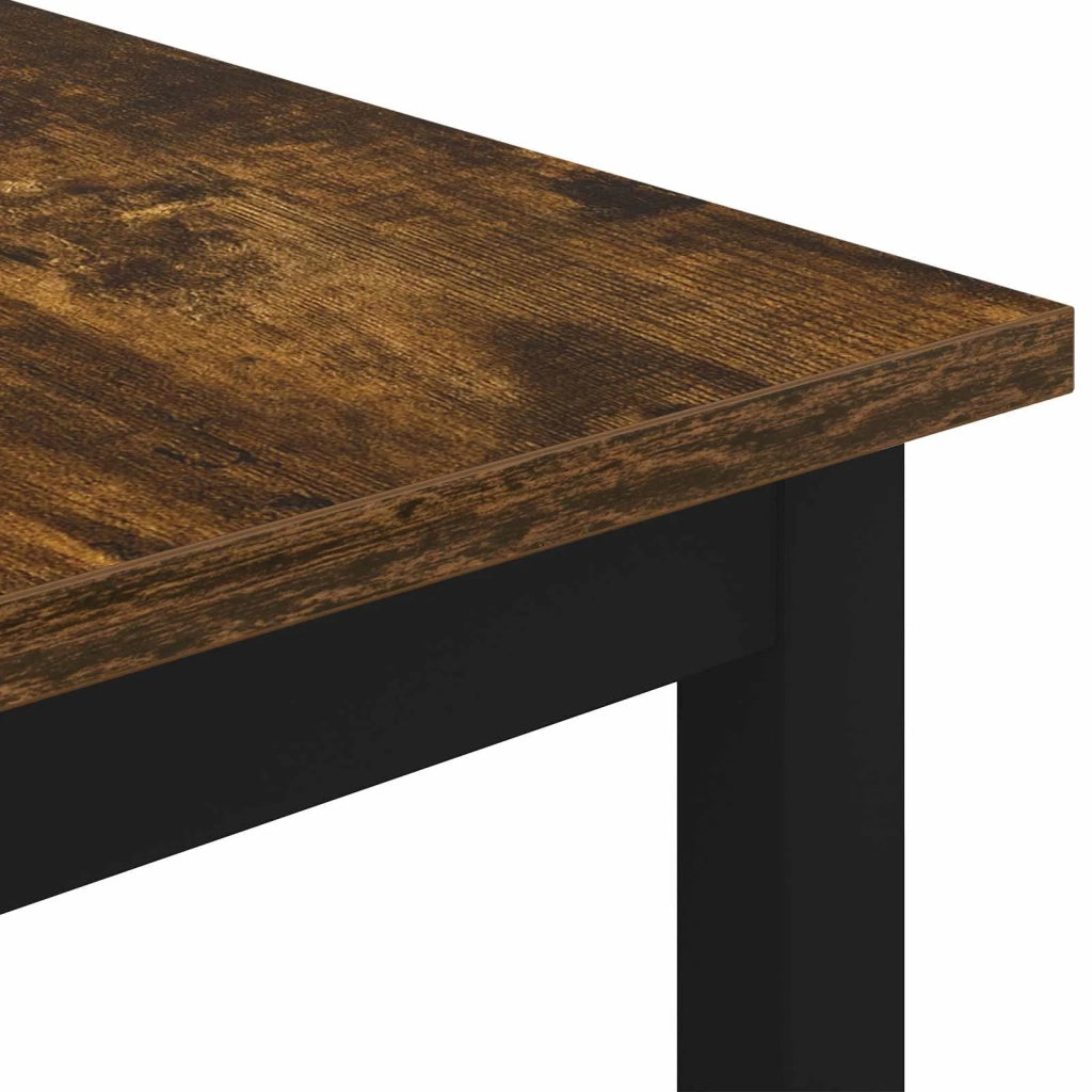 Tavolino da salotto Quercia Fumosa 60 x 60 x 36 cm 892556