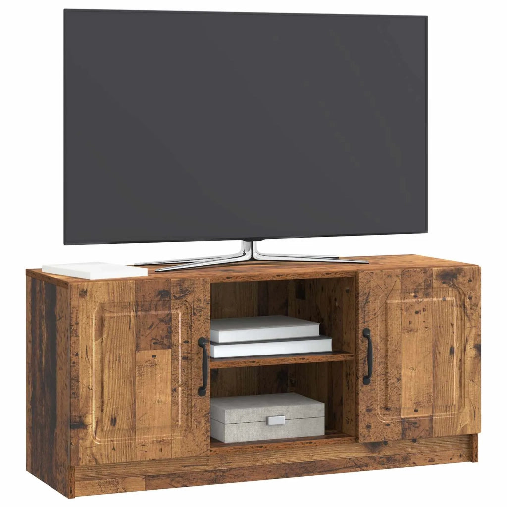 Mobile TV Legno antico 102 x 34,5 x 47 cm Legno ingegnerizzato 895853