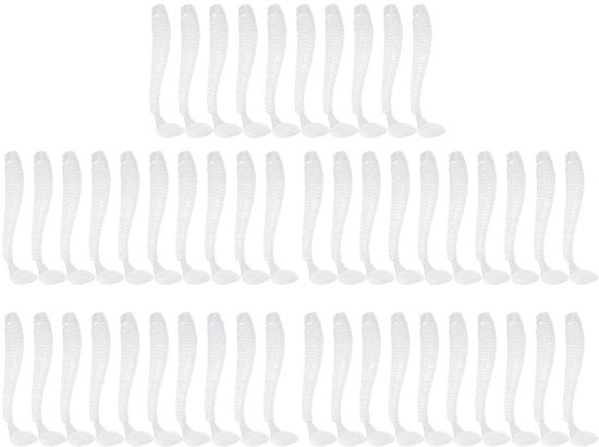 Accessori per giardino - 5 cm - Silicone morbido - 50 pezzi - Design a T - Sostenibile - Leggero - Visaas