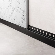Pannello Frontale Per Piatto Doccia 130cm Black