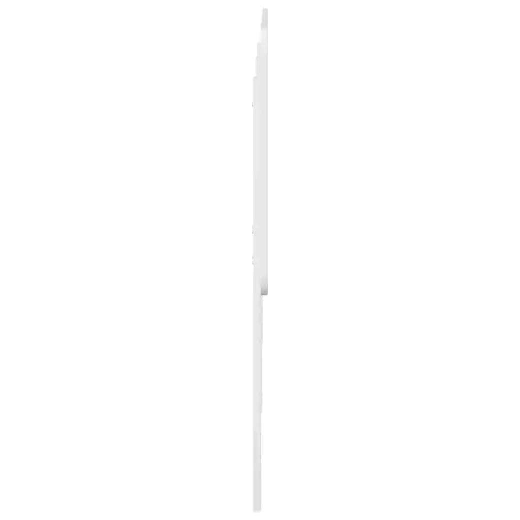 Testiera-Testata-Testiera Decorativa Bianco 200 cm Legno multistrato 751307