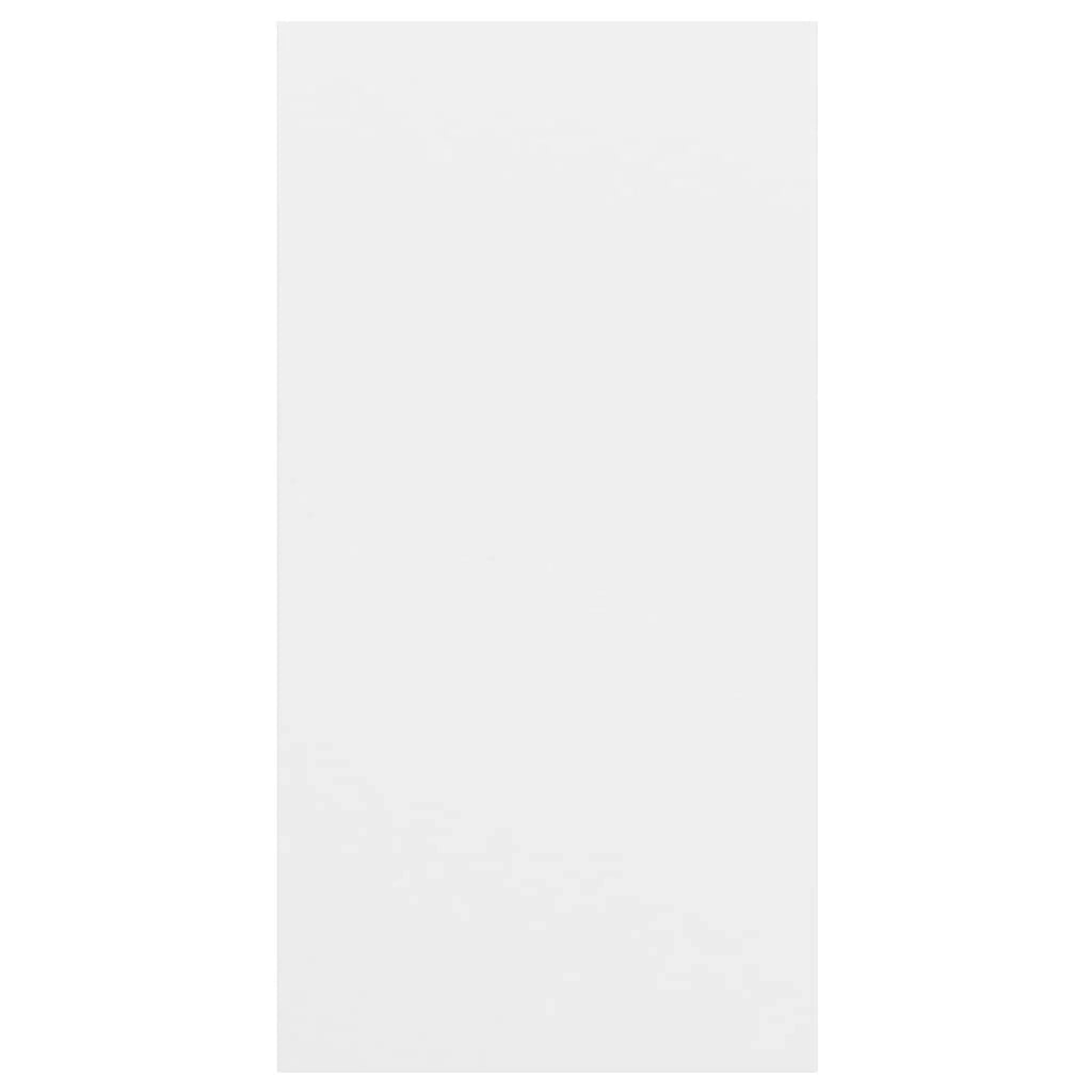Mobile TV multimediale mensola TV credenza TV da parete 37 x 37 x 72 cm legno ingegnerizzato bianco 02_0027759
