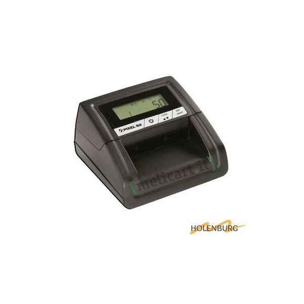 Conta-verifica banconote holenburg pixel s2 nero, bianco, silver 3349