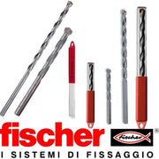 Trade Shop - Punta In Acciaio Per Trapano Fischer Per Muratura Calcestruzzo Carburo Sdx 9x120 -