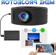 Proiettore di film portatile 1080P - Altoparlante integrato - Piccolo proiettore per home cinema