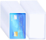 Porta carte ID, 120-unit custodia per carte di credito, trasparente, unisex, adulti, PVC, custodia, protezione, design, trasparenza, leggero, impermeabile, acqua, 202777031