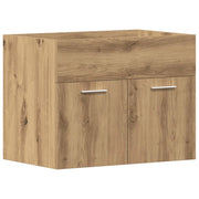 Mobile Lavabo | Armadio Lavabo Bagno Rovere Artigianale 60x38,5x46 cm Truciolato