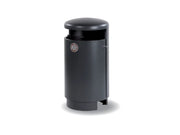 Cestone Brock 200 Giochipark acciaio zincato 75lt 50x50x100h chiusura sicura - Vetro
