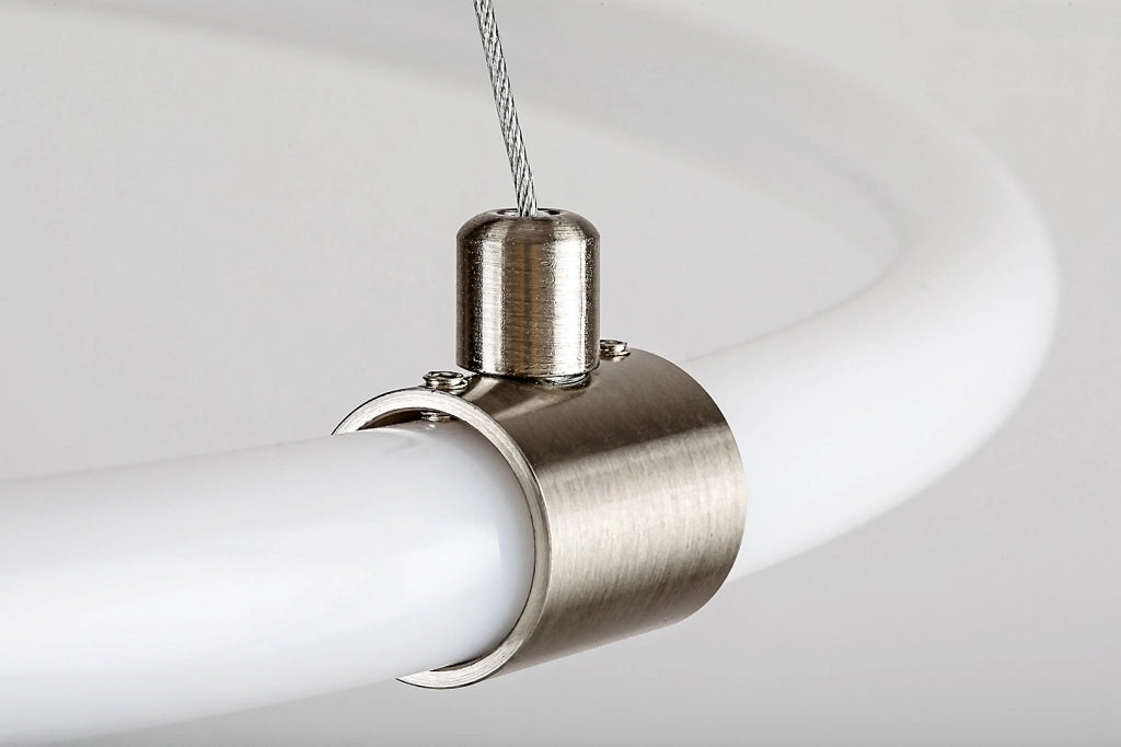 Lampadario LED telecomando dimmerabile 55W cromo Irelia Rabalux