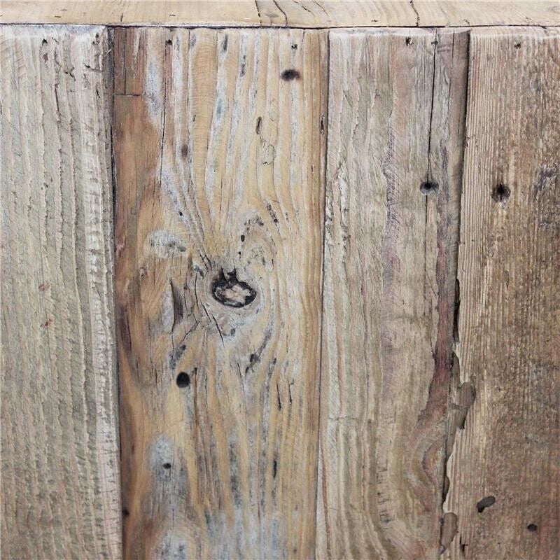 CREDENZA ADAM IN LEGNO DI PINO RICICLATO CON 4 CASSETTI 120 X 40 X H90 CM