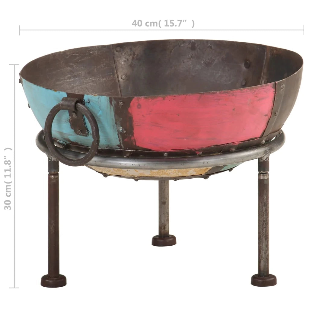 Braciere rustico colorato diametro 40 cm ferro 02_0005953