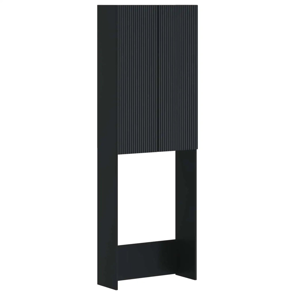 Mobile Bagno ARNHEM Nero 66 x 25,5 x 190 cm 896696