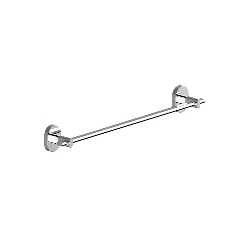 Portasalviette a muro da 30 cm regolabile serie link - fissaggio incollo o viti