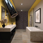 Rotolo da 3,6mq Rivestimento AUTOADESIVO in SXP thermo/acustico MARMO LUCIDO HI-RES 1200x3000x2,5mm HYDRO. Col. 358-70