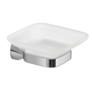 Portasapone da muro in acciaio inox e Cromall ST11 Gedy serie STELVIO Cromato