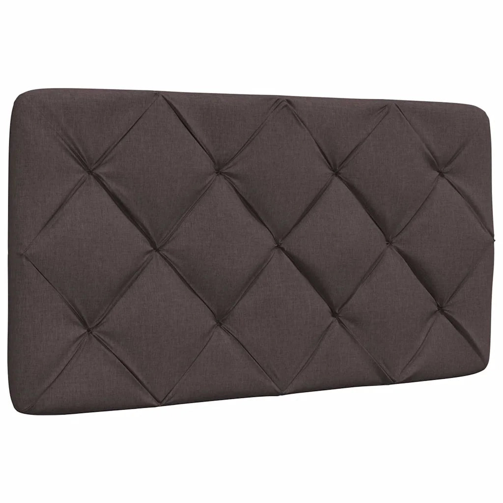 Giroletto senza Materasso Marrone Scuro 80x200 cm Tessuto 3310562
