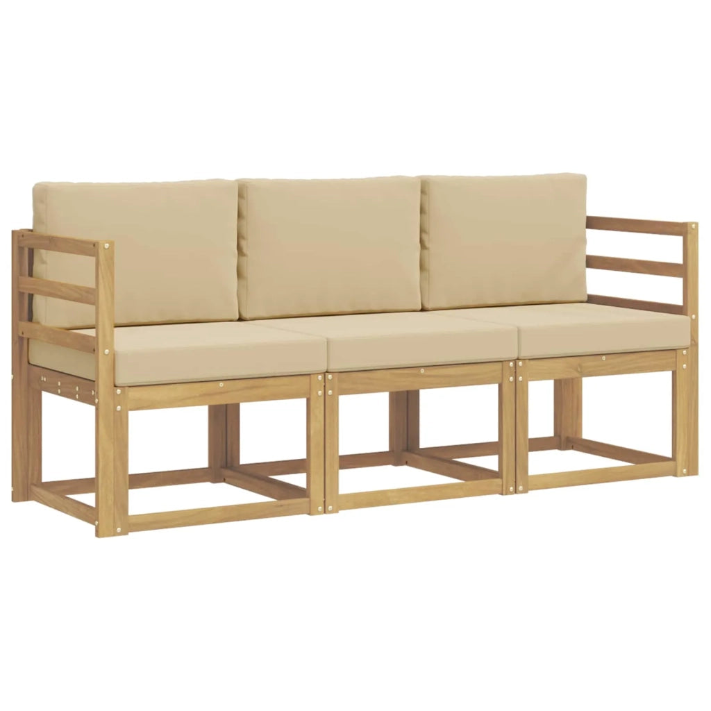 Set di divani da esterno 3 pz 3387162