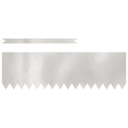 Bordura per Prato 10 pz Argento 100 x 0,05 x 30 cm CFW1471544