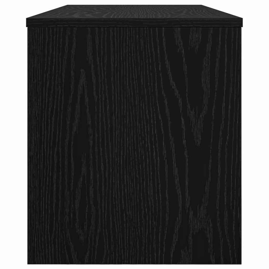 Mobile TV 100 x 35 x 40 cm Rovere Nero Legno ingegnerizzato 8000309