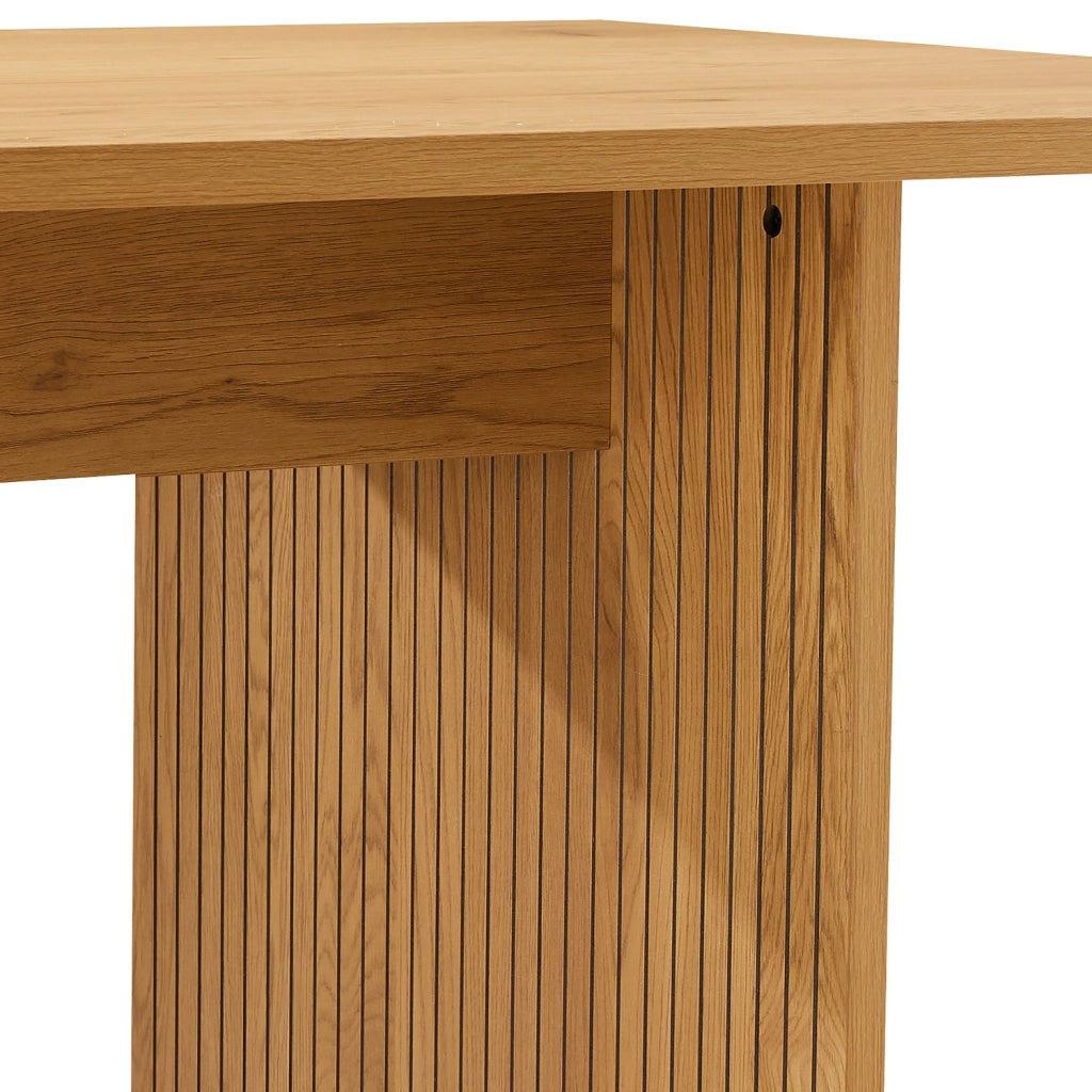 ALMASet di tavolo e 2 panche in stile scandinavo da 180 cm