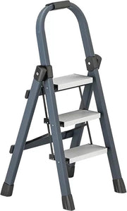 Scala portatile a 3 livelli con maniglie - 350 lbs