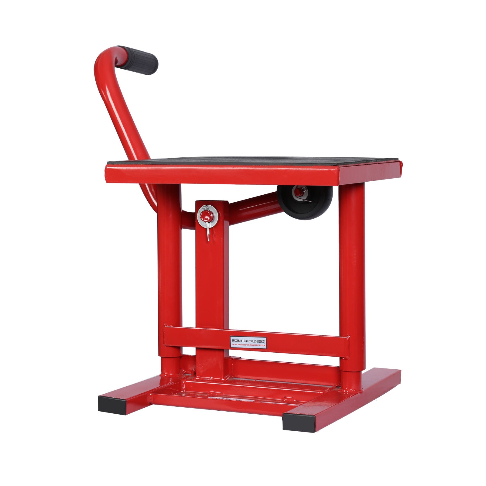 Cavalletto alzamoto centrale max 135 kg 31-41 cm Sollevatore motocicli