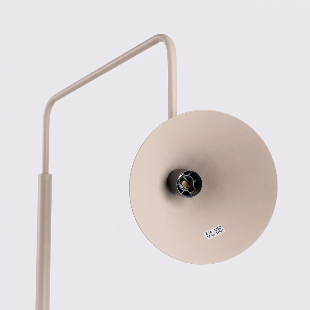 Lampada da terra NOX taupe