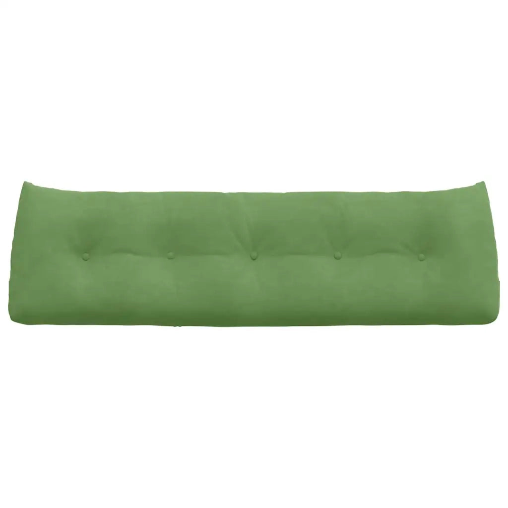 Cuscino per Schiena Verde chiaro 160 x 24 x 50 cm Velluto