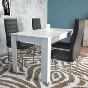 TAVOLO PEPPER BIANCO 138 X 80 X H 74.5 CM