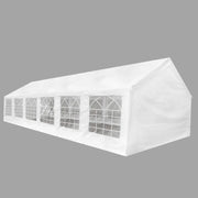 Tenda per Festa da Giardino Bianca 12 x 6 m 271798