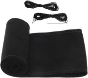 Supporto Guida in Pelle di Suède - Nero - 38cm - Comfort - Sostenibile - Supporto Guida
